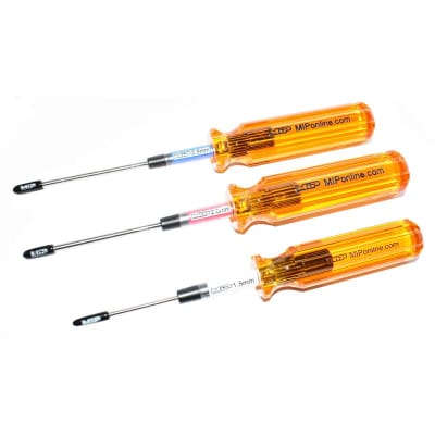 MIP Thorp Metric Hex Driver Wrench Set (3) (1.5, 2.0 & 2.5mm)
