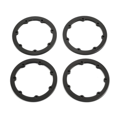 Pit Bull Tires Raceline #931 Injector 1.9'' Beadlock Rings (4) (Black)