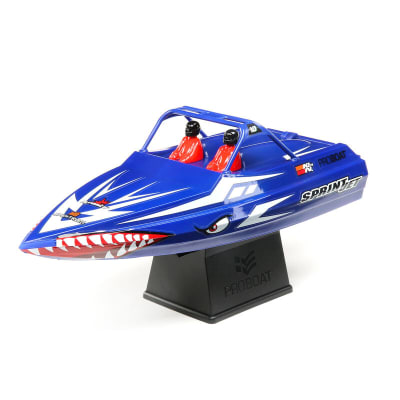 Sprintjet 9'' Self-Righting Jet Boat Brushed RTR. Blue (PRB08045T2)