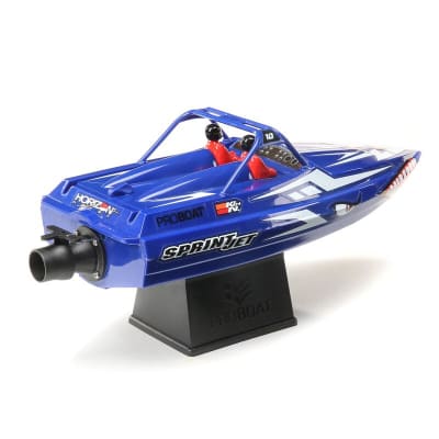 Sprintjet 9'' Self-Righting Jet Boat Brushed RTR. Blue (PRB08045T2)