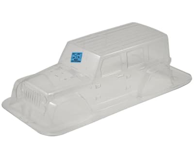 Pro-Line SCX10 Jeep Wrangler Unlimited Rubicon 12.3 Crawler Body (Clear)
