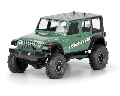 Pro-Line SCX10 Jeep Wrangler Unlimited Rubicon 12.3 Crawler Body (Clear)