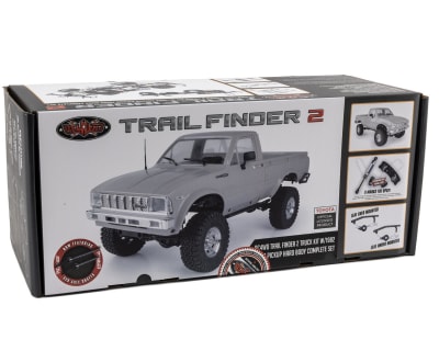 RC4WD Trail Finder 2 1/10 4WD Electric Trail Truck Kit w/1982 Toyota Pickup Hard Body Complete Set