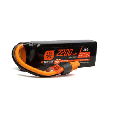 Spektrum RC 3S Smart G2 LiPo 30C Battery Pack (11.1V/2200mAh) w/IC3 Connector