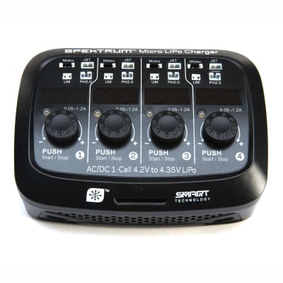 S44 Micro 4-port AC/DC 1S LiPo Smart Charger