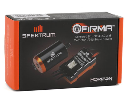 Spektrum RC Firma 8A 1/24 Rock Crawler Sensored Brushless Smart ESC/Motor Combo (4500kV)