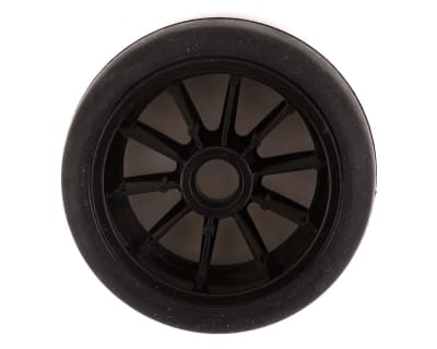 Sweep F1 Pre-Mounted Front Rubber Tires (Black) (4) (Hard)