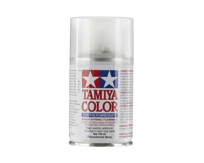 Tamiya PS-55 Polycarbonate Flat Clear Spray Paint (100ml)