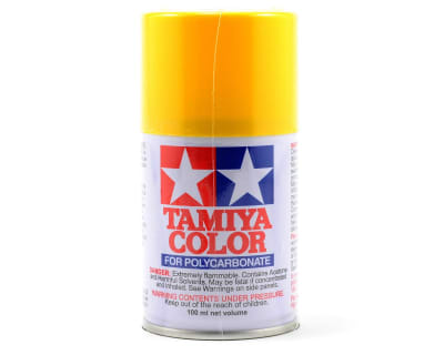 Tamiya PS-6 Yellow Lexan Spray Paint (3oz)