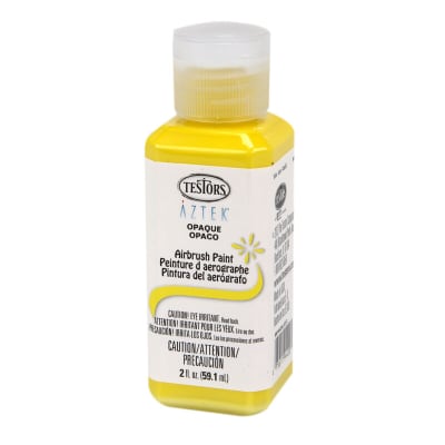 Aztek Airbrush Paint Opaque Yellow Acrylic