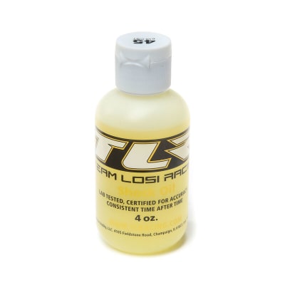 Team Losi Racing Silicone Shock Oil (4oz) (45wt)