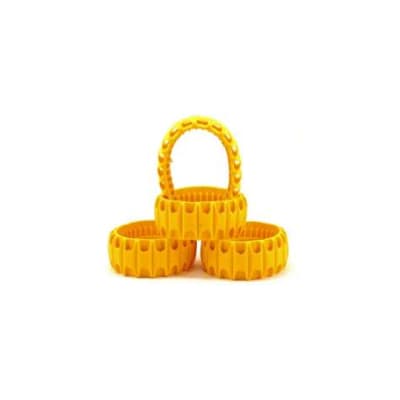 VeggoplastRC Airbag 1/8 Buggy Tire Inserts Yellow/Medium (4)