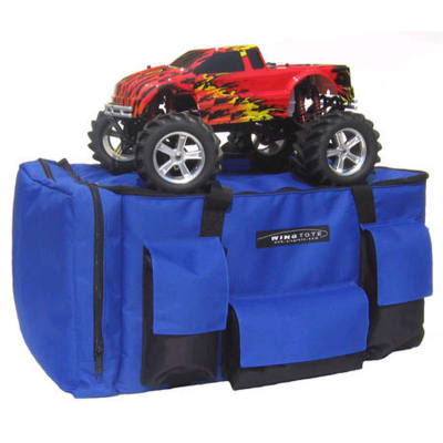 Car/Truck Standard Tote, Blue: 1/8 Monster Truck