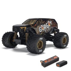 Arrma Gorgon Grom 4x4 1/16 RTR Brushed Monster Truck (Bronze) w/SLT2 2.4GHz Radio, Battery & Charger