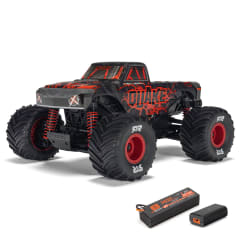 Arrma Quake Grom 4x4 1/16 RTR Brushed Monster Truck (Red) w/SLT2 2.4GHz Radio, Battery & Charger