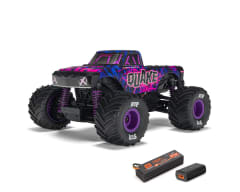 Arrma Quake Grom 4x4 1/16 RTR Brushed Monster Truck (Purple) w/SLT2 2.4GHz Radio, Battery & Charger