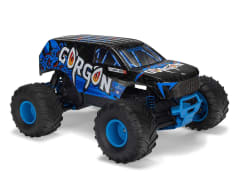 Arrma Gorgon 4X2 MEGA 550 1/10 RTR Brushed Monster Truck (Blue) w/SLT2 2.4GHz Radio, Battery & Charg