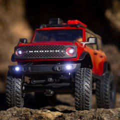 1/24 SCX24 2021 Ford Bronco 4WD Truck Brushed RTR, Red 1/24 SCX24 2021 Ford Bronco 4WD Truck Brushed RTR, Red