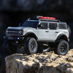 1/24 SCX24 2021 Ford Bronco 4WD Truck Brushed RTR, Grey 1/24 SCX24 2021 Ford Bronco 4WD Truck Brushed RTR, Grey