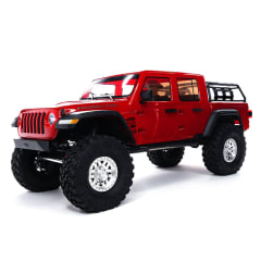 1/10 SCX10 III Jeep JT Gladiator Rock Crawler with Portals RTR, Red 1/10 SCX10 III Jeep JT Gladiator Rock Crawler with Portals RTR, Red