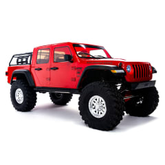 1/10 SCX10 III Jeep JT Gladiator Rock Crawler with Portals RTR, Red 1/10 SCX10 III Jeep JT Gladiator Rock Crawler with Portals RTR, Red