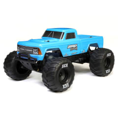 ECX 1/10 Amp Crush 2WD Monster Truck Brushed RTR, Blue ECX 1/10 Amp Crush 2WD Monster Truck Brushed RTR, Blue