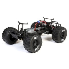 ECX 1/10 Amp Crush 2WD Monster Truck Brushed RTR, Orange