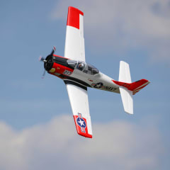 E-flite T-28 Trojan 1.2m Bind-N-Fly Basic Electric Airplane w/Smart ESC, AS3X & SAFE
