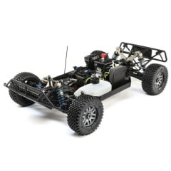 Losi 5IVE-T 2.0 V2 1/5 Bind-N-Drive 4WD Short Course Truck (Grey/Blue/White) w/32cc Gasoline Engine Losi 5IVE-T 2.0 V2 1/5 Bind-N-Drive 4WD Short Course Truck (Grey/Blue/White) w/32cc Gasoline Engine
