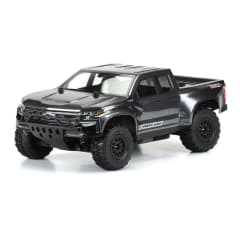 Pro-Line 2019 Chevy Silverado Z71 Trail Boss True Scale Short Course Body (Clear) (Slash/SC10/Pro-2) Pro-Line 2019 Chevy Silverado Z71 Trail Boss True Scale Short Course Body (Clear) (Slash/SC10/Pro-2)