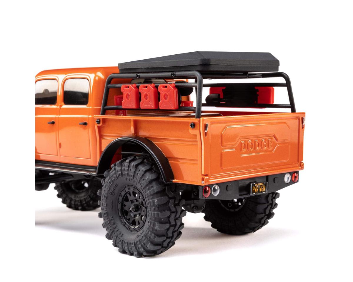 Axial SCX24 40's 4 porte Dodge Power Wagon verde 1/24 4 ruote motrici-RTR AXI00007T2