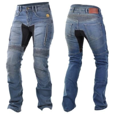 Pantalon Parado Mujer Azul