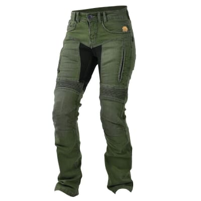Pantalon Parado Mujer Khaki Oscuro