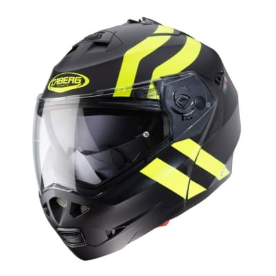 Casco Caberg Duke Il Superlegend Matt Black/Yellow Fluo