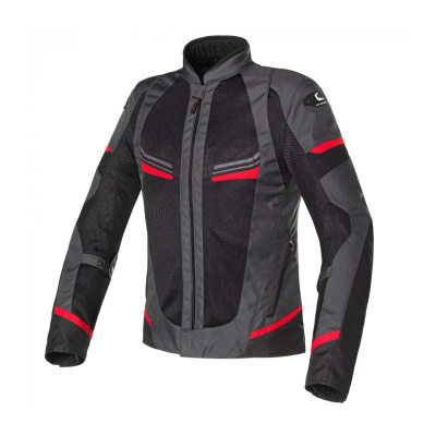 AIRJET-5 GRIS OSCURO/ROJO