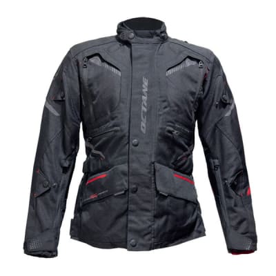 Chaqueta Suspension Negro/Rojo