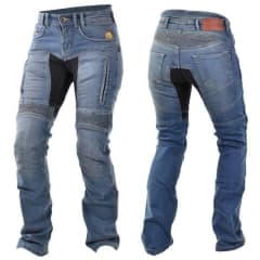 Pantalon Parado Mujer Azul 3