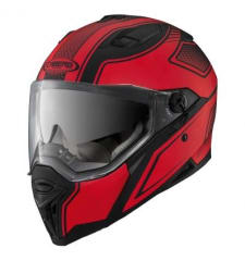 Casco Stunt Blade Matt Black/Red 2