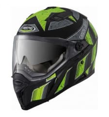 Casco Stunt Steez Matt Black/Yellow Fluo 2