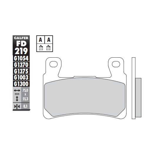 Galfer Fd219G13751