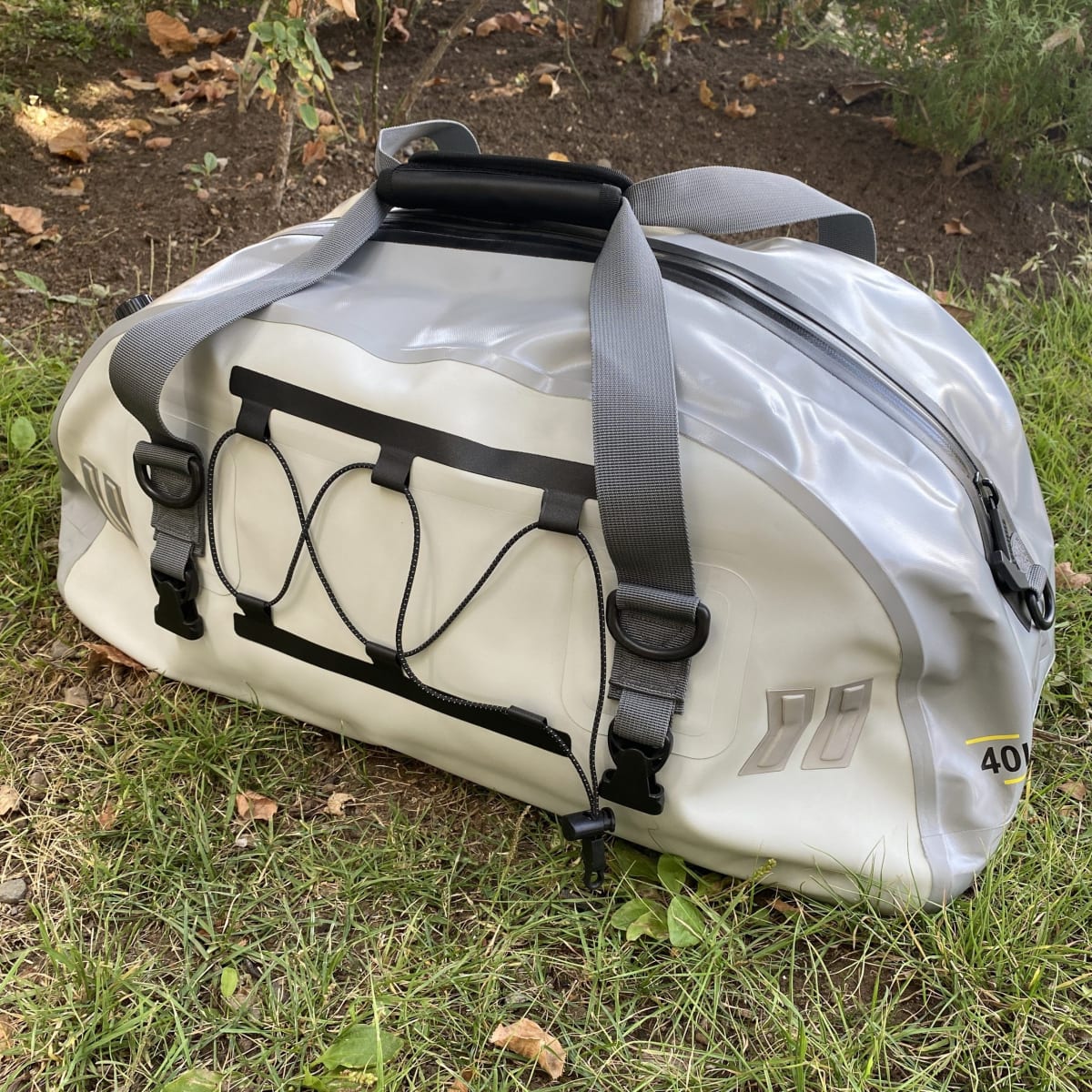 Tourfella Bolso Hermetico 40L Plata2
