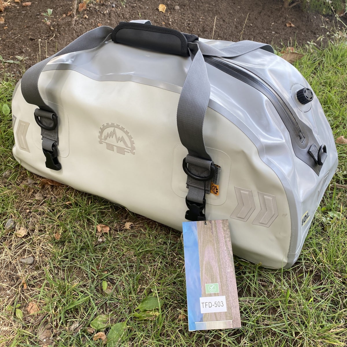 Tourfella Bolso Hermetico 40L Plata1