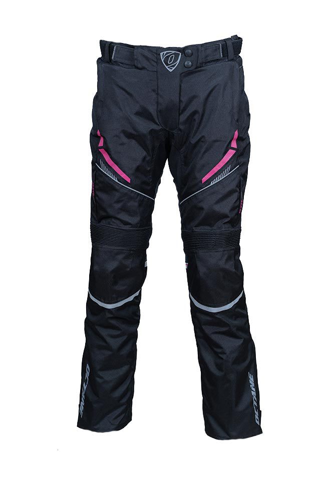 Pantalon Infinity Lady Negro/Fucsia1