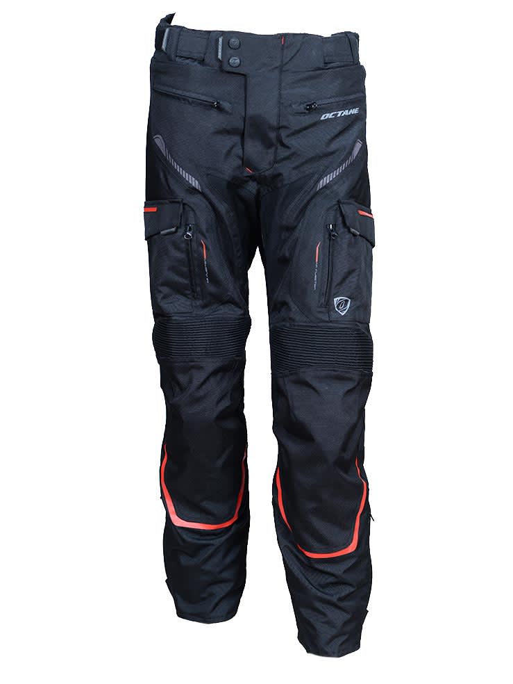 Pantalon Suspension Negro/Rojo2