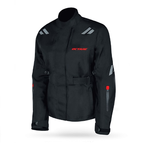 Chaqueta Caroline Lady Negro/Rojo2