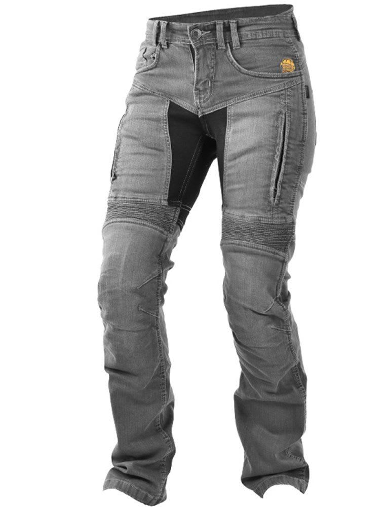 Pantalon Parado Mujer Gris3