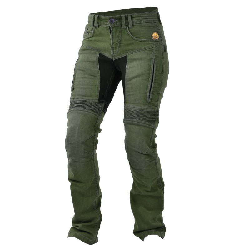 Pantalon Parado Mujer Khaki Oscuro2
