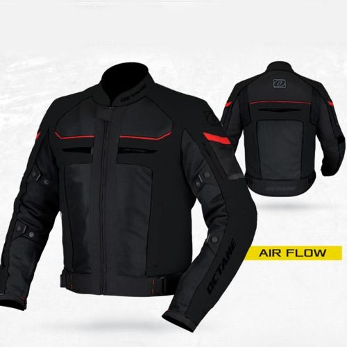 Chaqueta Airflow 2 Negro/Rojo4