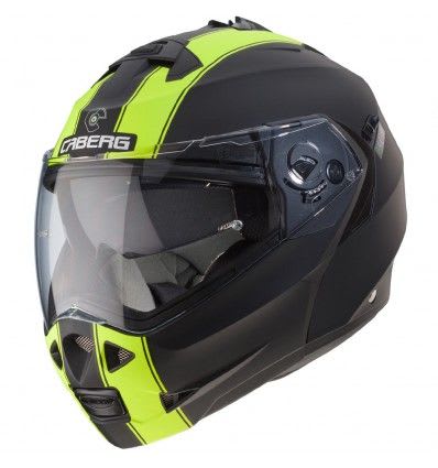 Casco Duke Il Legend Matt Black/Yellow Fluo1