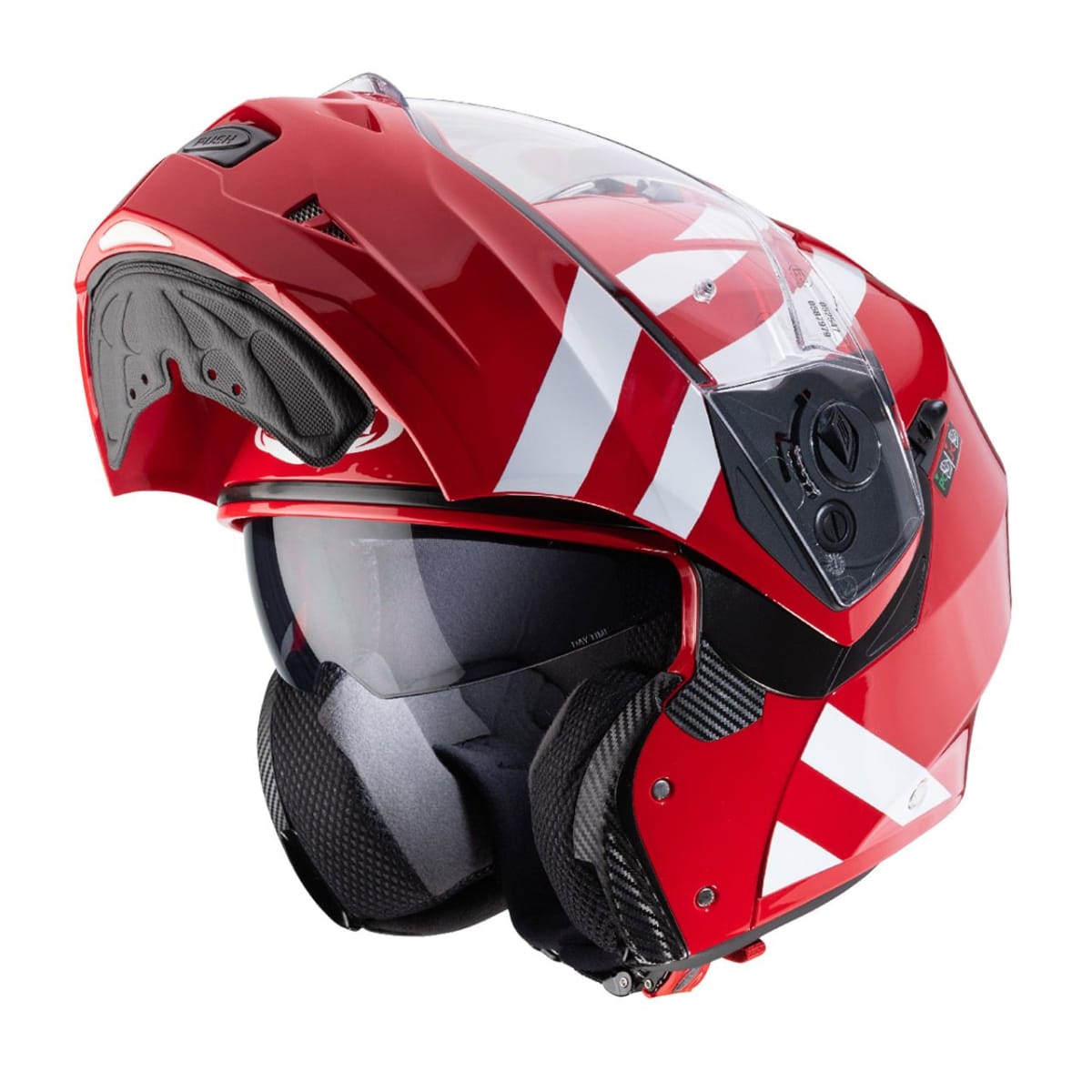 Casco Duke Il Superlegend Red/White1